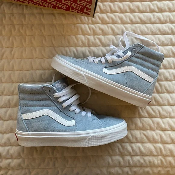 Blue Suede Vans - Picture 1 of 6